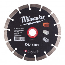 Dimanta griezējdisks DU Ø 180 mm Milwaukee