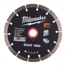 Dimanta griezējdisks DUH Ø 180 mm Milwaukee