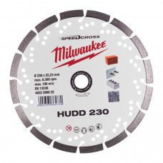 Dimanta griezējdisks HUDD Ø 230 mm Milwaukee