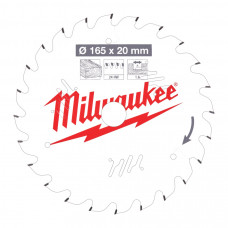 Zāģripa 165 x 20 x 1,6 mm 24z Milwaukee