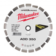 Dimanta griezējdisks ADD Ø 350 mm Milwaukee