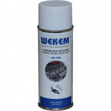 Karstumizturīga krāsa melna 400 ml Wekem