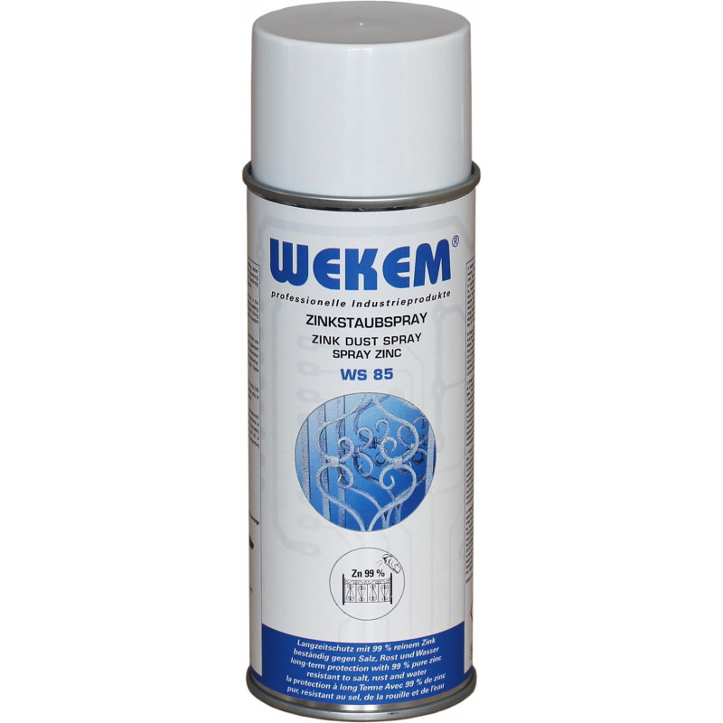Cinks aerosolā ZN99% 400 ml Wekem