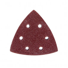 Smilšpapīrs H&L 89X89 60 GR  ar caurumiem, pašlīmējošais 6 gb Milwaukee