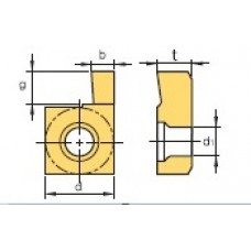 Iekšējo rievu plāksnīte 2,8 mm IG200 ST30A Korloy