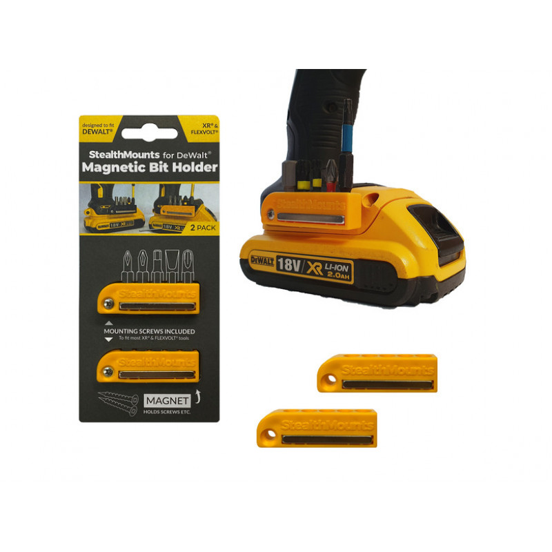 Bitu turētājs DeWalt instrumentiem 2gb StealthMounts