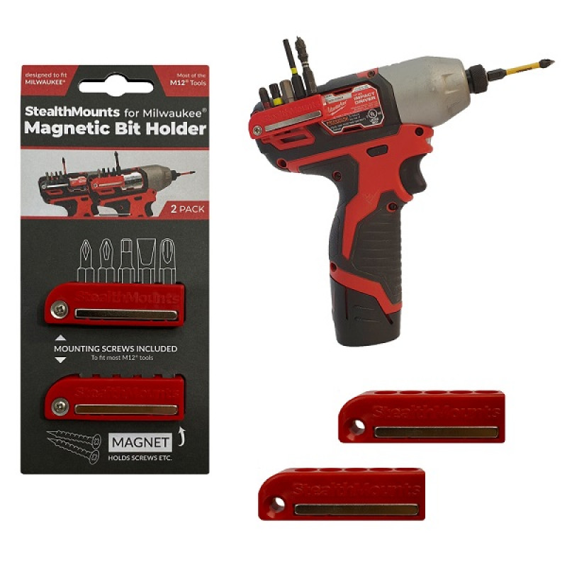 Bitu turētājs Milwaukee M12 instrumentiem 2gb StealthMounts