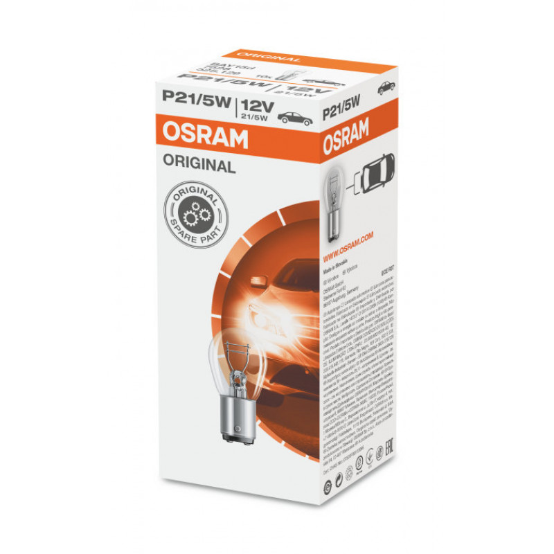 Spuldze 12V P21/5W Original Osram