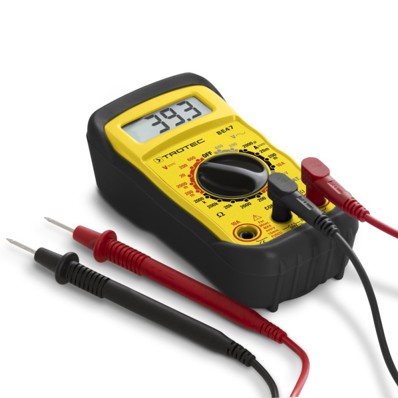 Multimetrs digitāls BE47 Trotec