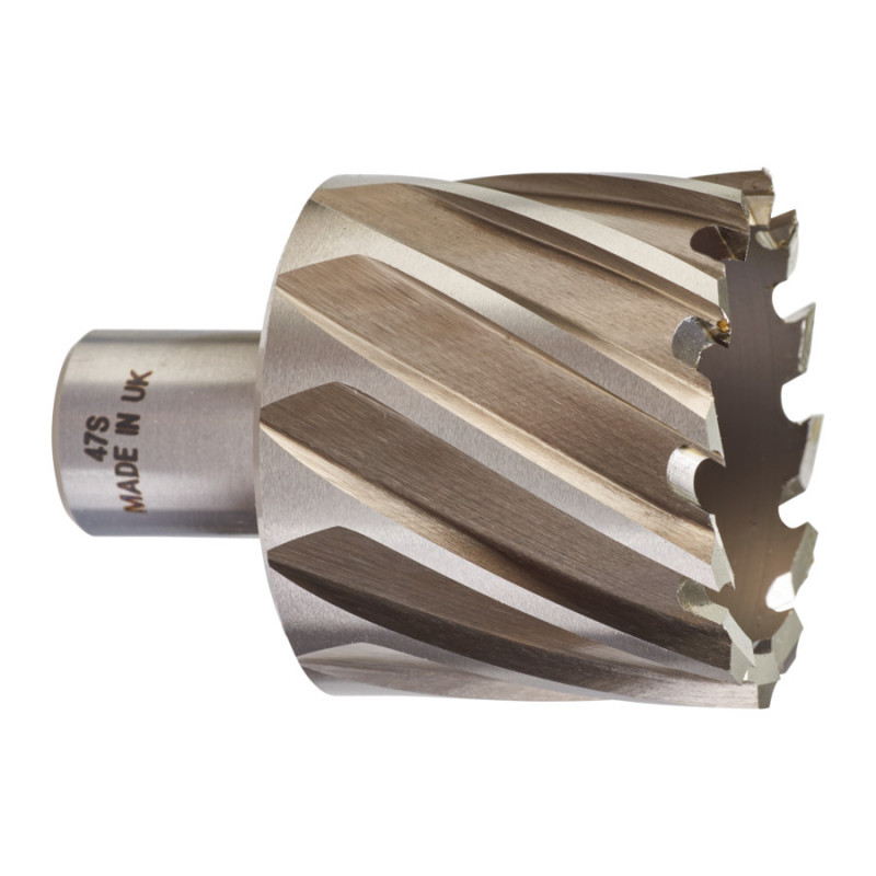 Kroņurbis HSS 47 mm x 30 mm magnētiskajai frēzei Milwaukee