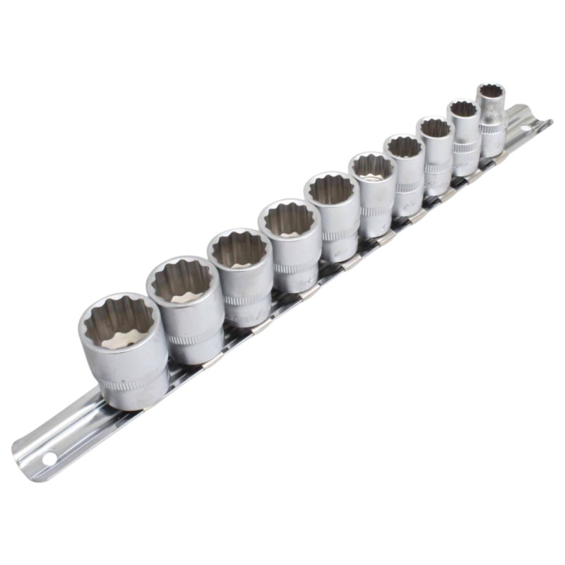 Muciņu komplekts 3/8 12 kanšu 8-19 mm Asta