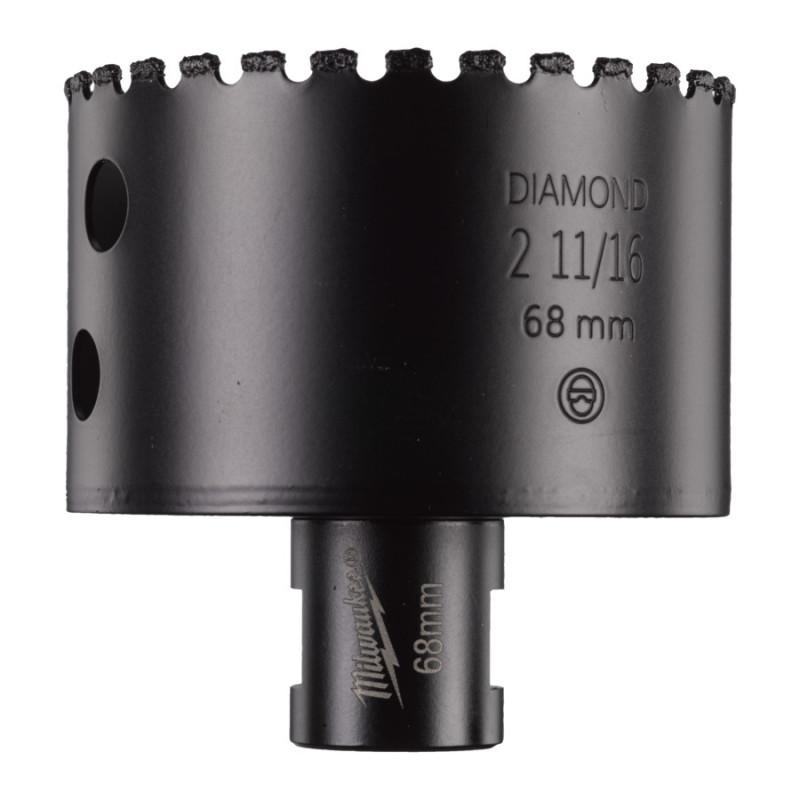 Kroņurbis flīzēm D68 mm dimanta M14 Milwaukee