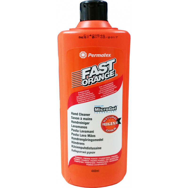 Dabīgs roku tīrīšanas līdzeklis 440 ml Fast Orange Wekem