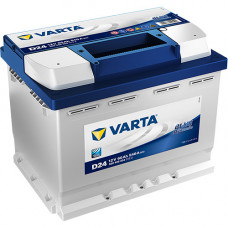 Akumulators 60Ah 540A 242x175x190 -+ Blue Varta