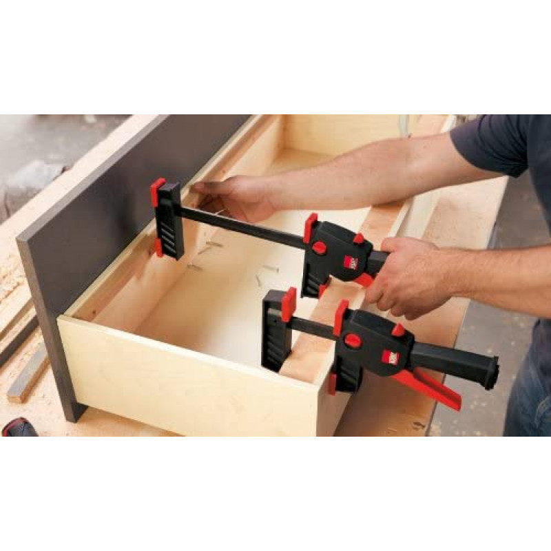 Spīles DUO 450mm/85mm saspiešanai un atspiešanai Bessey