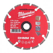 Dimanta ripa D76mm dažādiem materiāliem Milwaukee