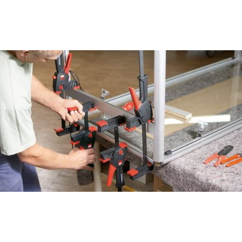 Spīles DUO 450mm/85mm saspiešanai un atspiešanai Bessey
