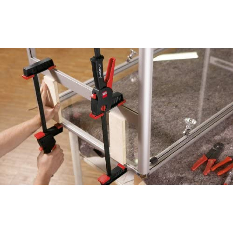 Spīles DUO 450mm/85mm saspiešanai un atspiešanai Bessey