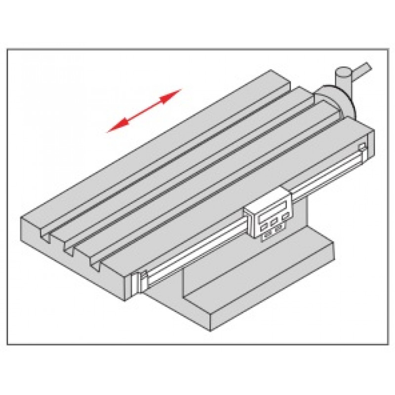 Digitāla horizontālā skala 300mm 0,01mm Insize