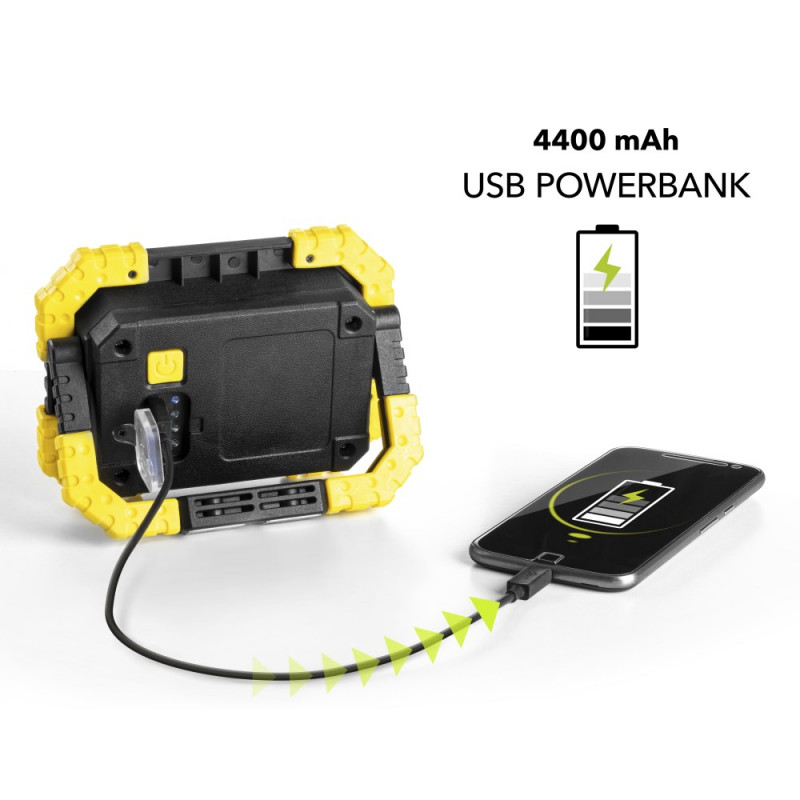 Pārnēsājams LED prožektors 800lm lādējams PWLS 06-10 Trotec