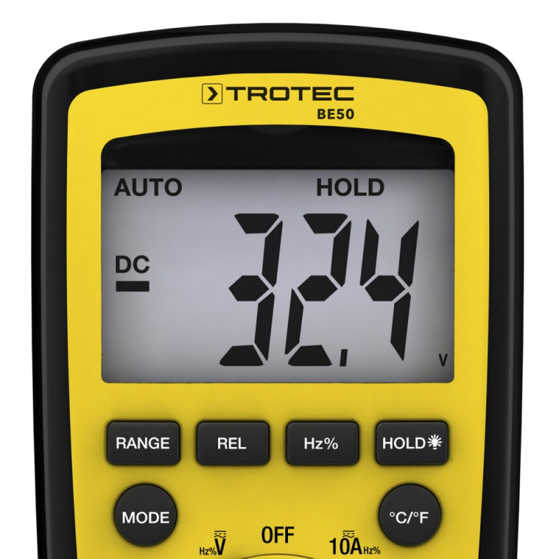 Multimetrs digitāls BE50 Trotec