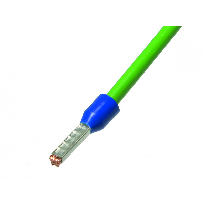 Presstangas apaļiem vadu galiem 180mm Wiha