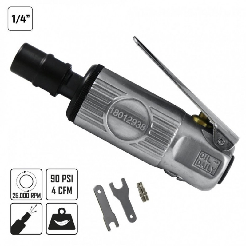 Pneimatiskā slīpmašīna 1/4" JBM