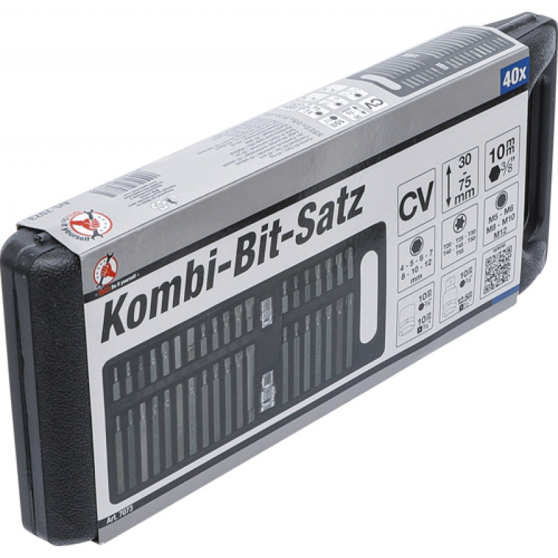 Bitu komplekts kombinētais 10mm 40gb BGS