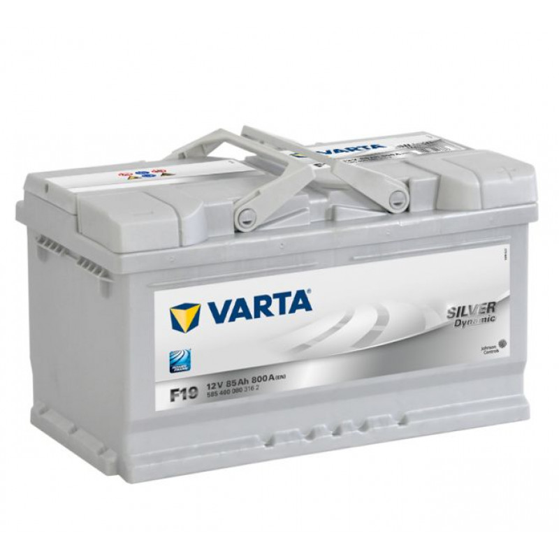 Akumulators 84Ah, 800A 315x175x190-+Silver Varta